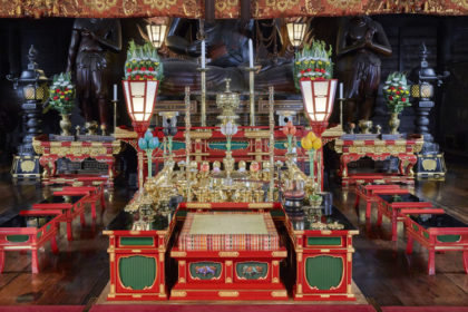 真言宗智山派別格本山 高畑不動尊金剛寺様　不動堂仏具一式　　東京都日野市　　