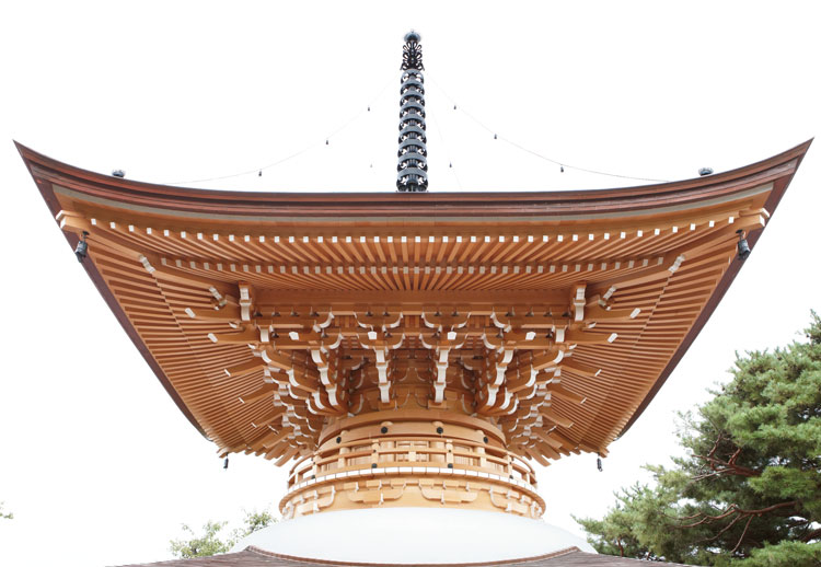 Soto-shū Jisso-in Temple,two-storied pagoda