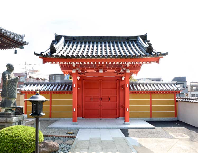 金乗院様山門（薬医門）