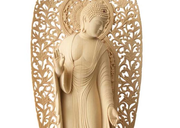 浄土宗玄信寺様（東京都江東区）　みかえり阿弥陀如来立像