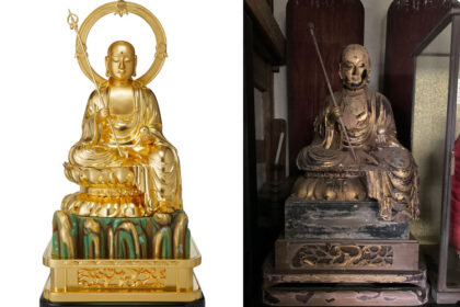 曹洞宗 雙林寺様（群馬県渋川市）延命地蔵菩薩像修復