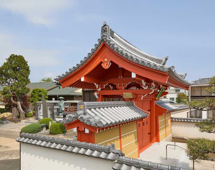 金乗院様山門（薬医門）