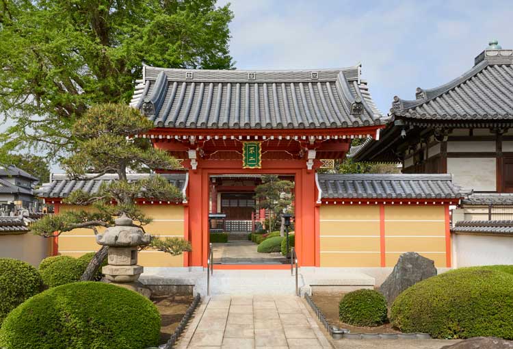 金乗院様山門（薬医門）